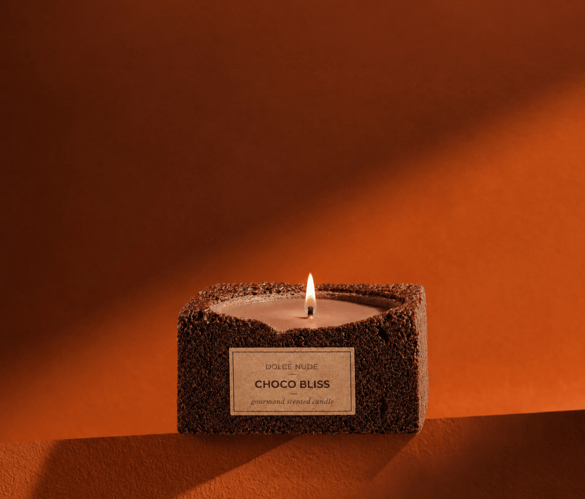 CHOCO BLISS Scented Candle - Edible Fragrance - DOLCE NUDE