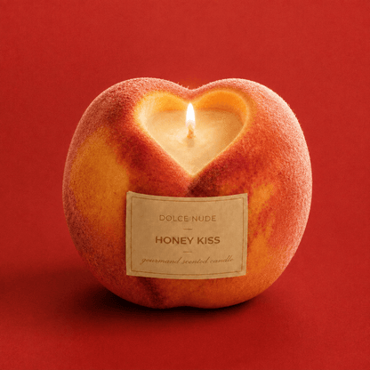 HONEY KISS Scented Candle - Edible Fragrance - DOLCE NUDE