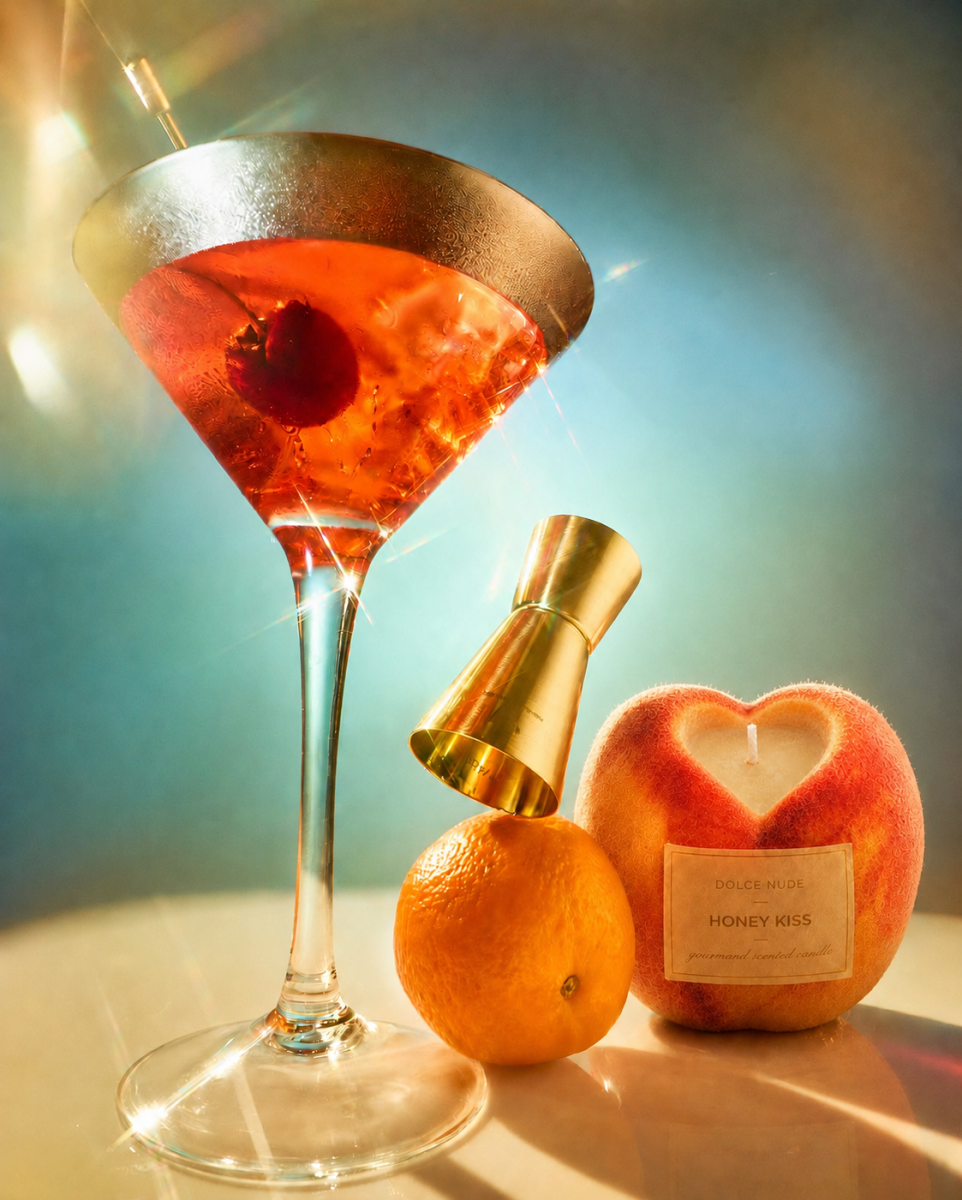 HONEY KISS Scented Candle - Edible Fragrance - DOLCE NUDE